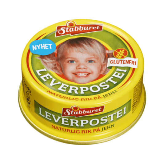Stabburet Gluten - Free Liver Pâté 100g – Leverpostei Glutenfri - Scandi Candy Swedish Candy Shop
