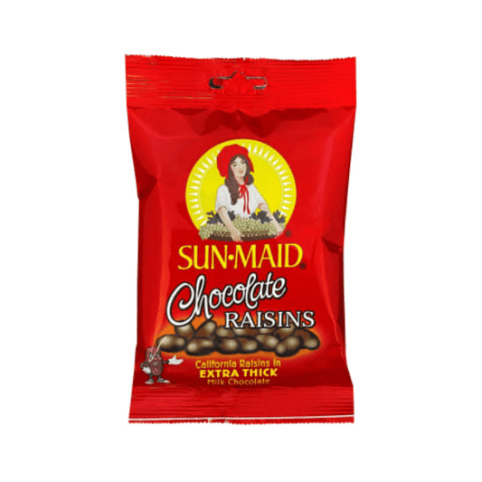 Sun - Maid Chocolate Raisins 200g – Chocolate - Covered Raisins - Scandi Candy Swedish Candy Shop