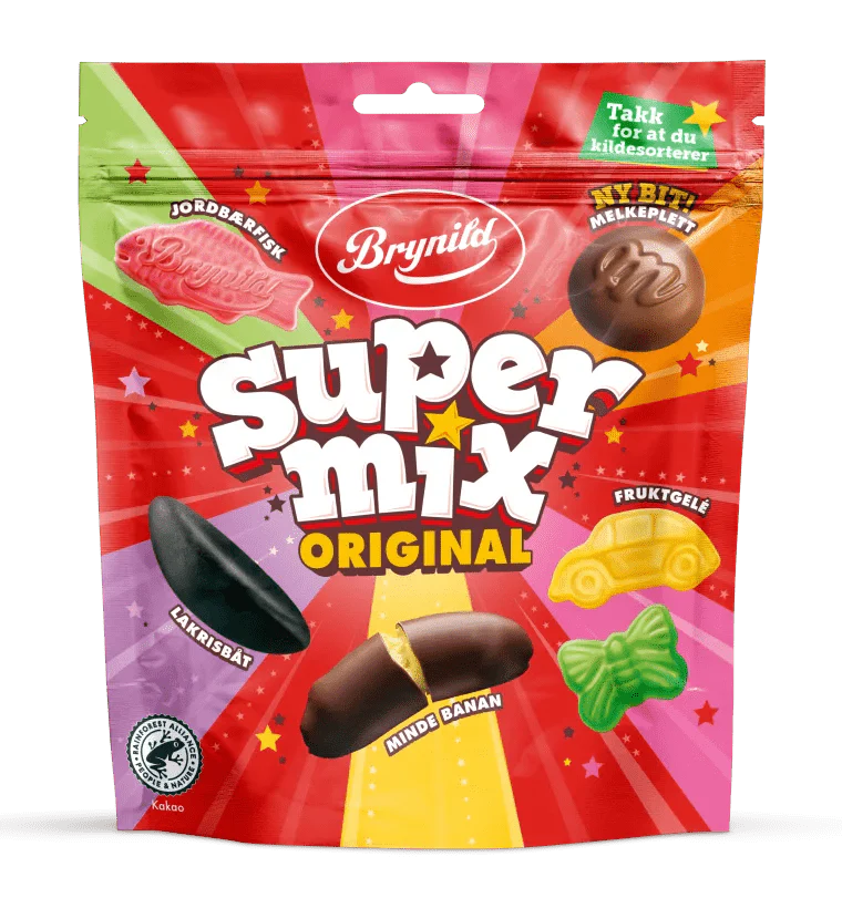 Supermix Original 220g - Scandi Candy Swedish Candy Shop