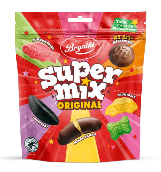 Supermix Original 220g - Scandi Candy Swedish Candy Shop