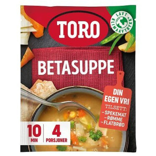 Toro Beta soup 112 grams (Betasuppe) - Scandi Candy Swedish Candy Shop