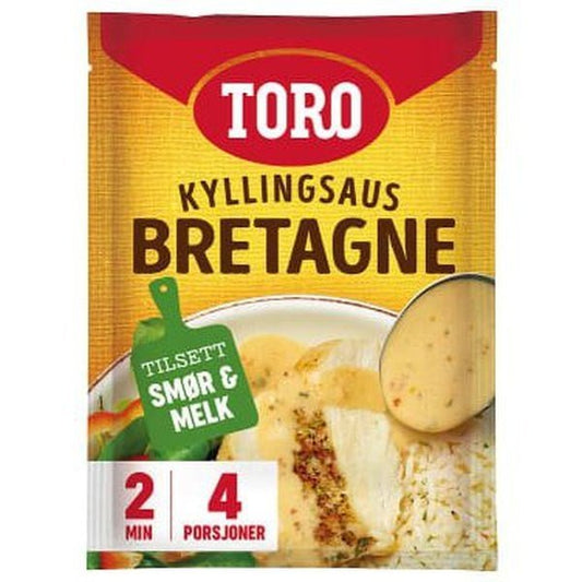 Toro Bretagne Chicken sauce (Kyllingsaus) 28 grams - Scandi Candy Swedish Candy Shop