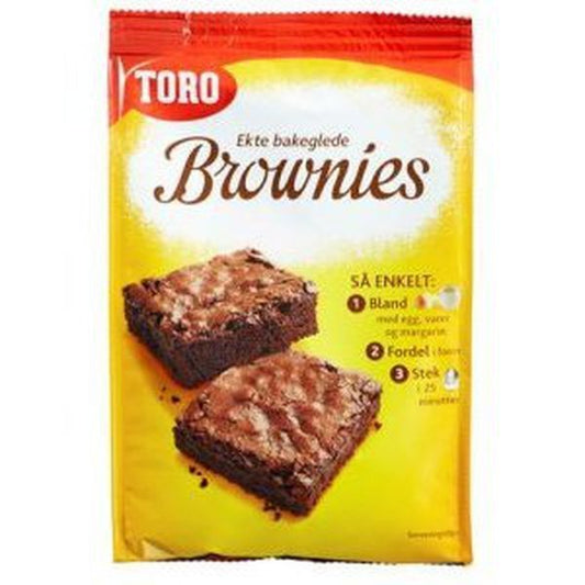 Toro brownies mix 552 grams - Scandi Candy Swedish Candy Shop