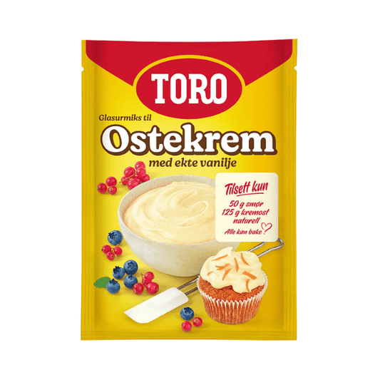 Toro Cheese Cream Frosting Mix 126g – Ostekrem - Scandi Candy Swedish Candy Shop