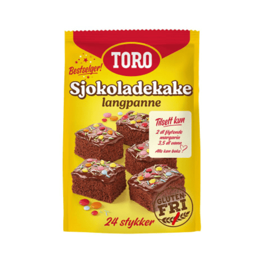 Toro Chocolate Cake for Large Tray 854g – Sjokoladekake Langpanne - Scandi Candy Swedish Candy Shop