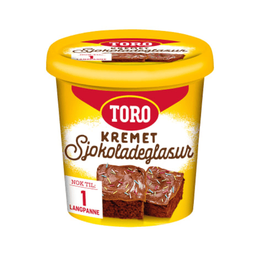 Toro Creamy Chocolate Frosting 340g – Kremet Sjokoladeglasur - Scandi Candy Swedish Candy Shop