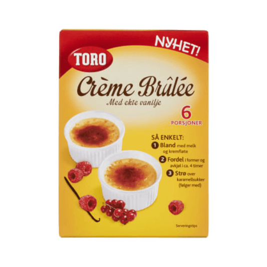 Toro Creme Brulee 130g - Scandi Candy Swedish Candy Shop