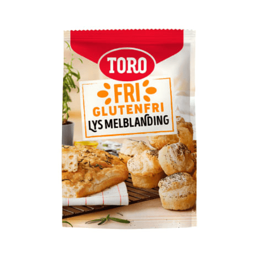 Toro Gluten - Free Light Flour Mix 375g – Glutenfri Lys Melblanding - Scandi Candy Swedish Candy Shop