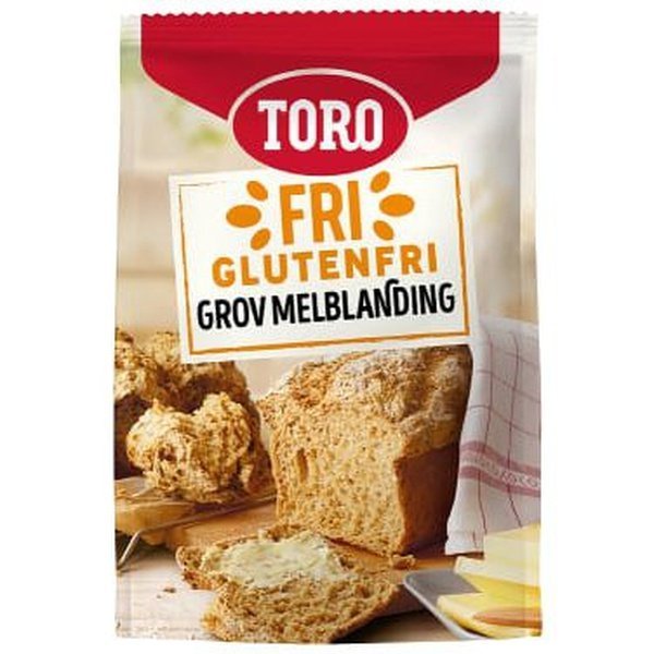 Toro Glutenfree flour mixture Coarse (grov glutenfri melblanding) 406 grams - Scandi Candy Swedish Candy Shop