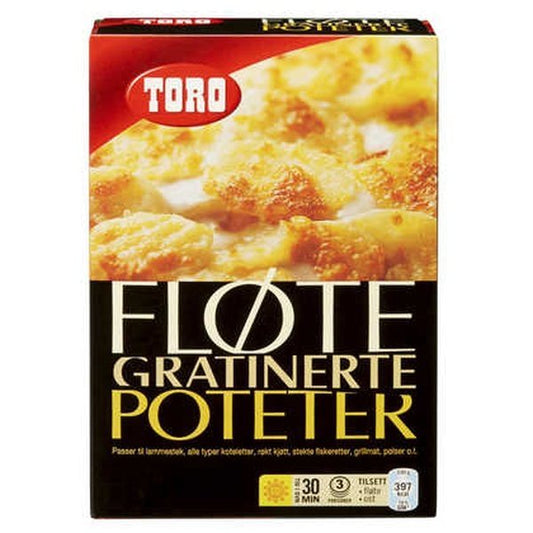 Toro Gratinated Potatoes with cheese 105 grams - Scandi Candy Swedish Candy Shop