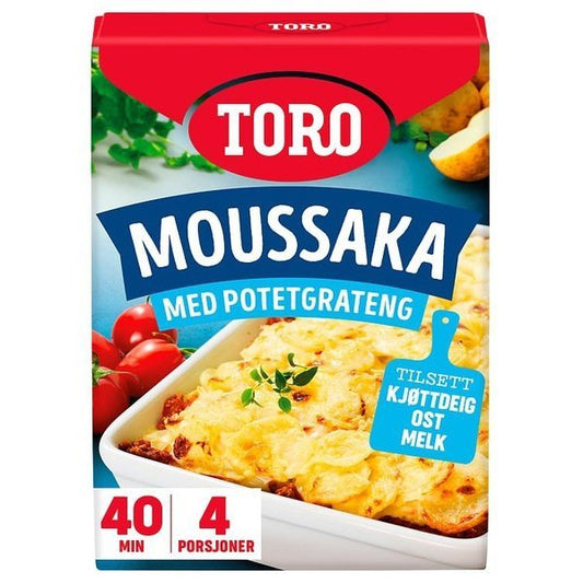TORO Greek Moussaka 136 g - Scandi Candy Swedish Candy Shop