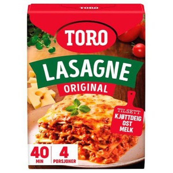 Toro Lasagna mix with pasta 200 grams (Lasagne) - Scandi Candy Swedish Candy Shop