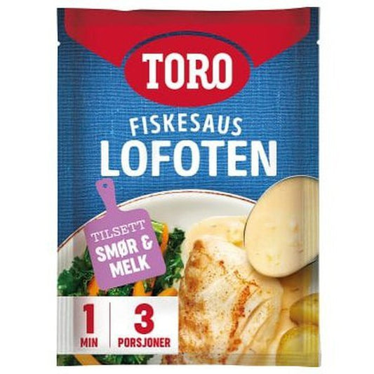 Toro Lofoten fish sauce 40 grams (Fiskesaus) - Scandi Candy Swedish Candy Shop