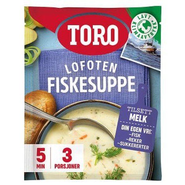 Toro Lofoten Fish Soup (Lofoten fiskesuppe) 99 grams - Scandi Candy Swedish Candy Shop
