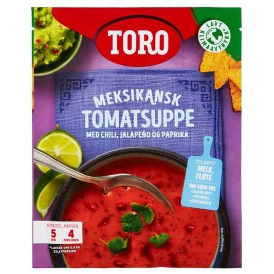 Toro Mexican Tomato Soup (Meksikansk tomatsuppe) 106 grams - Scandi Candy Swedish Candy Shop