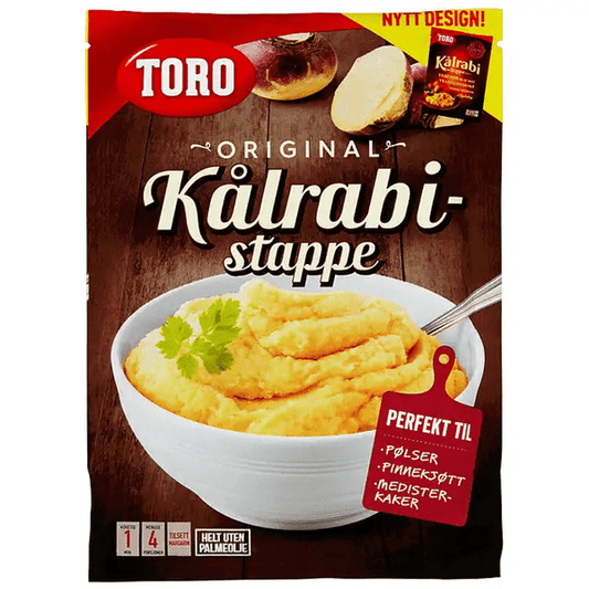 Toro Yellow turnip mashed mix 85 gram (Kålrabistappe) - Scandi Candy Swedish Candy Shop