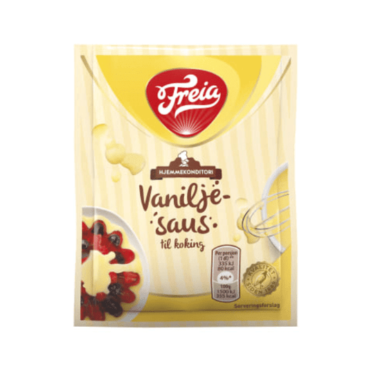 Vanilla Sauce for Cooking 19g (Freia) – Vanilla Saus til koking - Scandi Candy Swedish Candy Shop