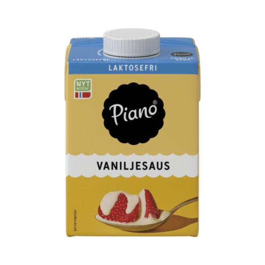 Vanilla Sauce Lactose - Free 0.5L – Vaniljesaus Laktosefri Piano - Scandi Candy Swedish Candy Shop