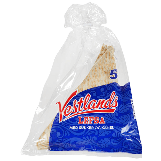 Vestlandslefsa Thin Cinnamon 5 pieces 230g - Scandi Candy Swedish Candy Shop