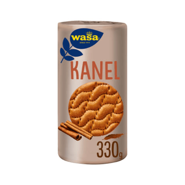 Wasa Crispbread Round Cinnamon 330g – Runda Kanel - Scandi Candy Swedish Candy Shop